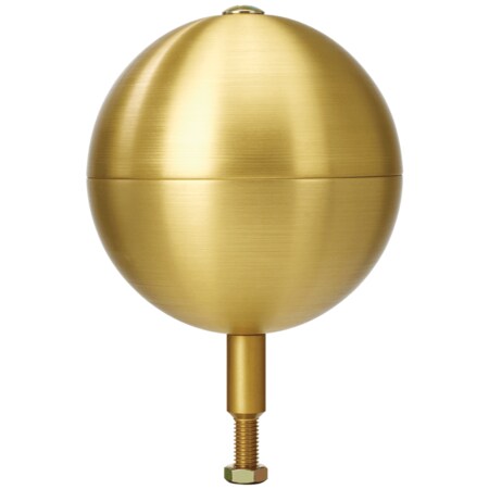 Aluminum Ball HD Gold Anodized - 8 0.625 - 11NC